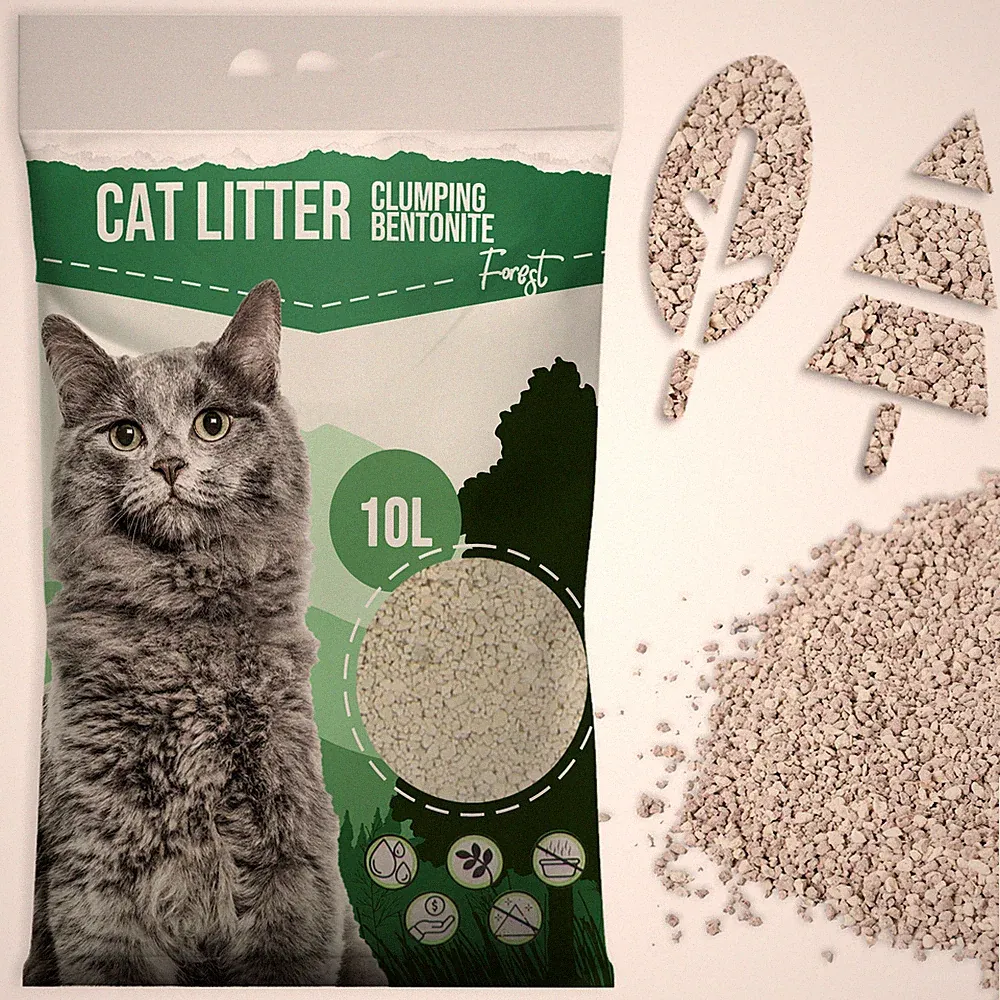 Katzenstreu 10l Naturstreu Bentonitstreu Klumpstreu Katzentoilette Katzen Streu
