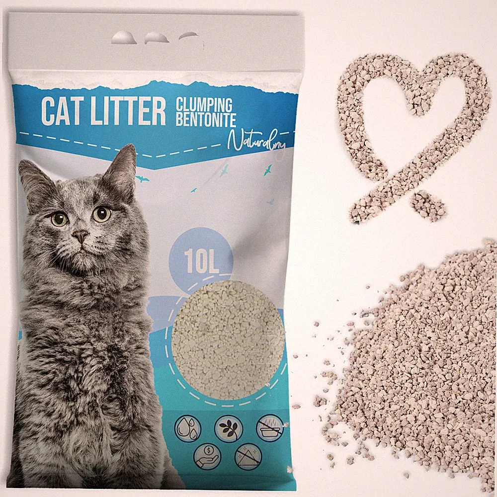 Katzenstreu 10l Naturstreu Bentonitstreu Klumpstreu Katzentoilette Klump Streu