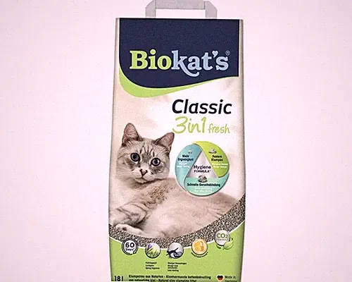 katzenstreu biokats classic 3 in 1 fresh 18l