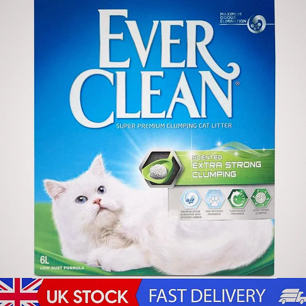 Katzenstreu extra stark klumpend duftend, 6 Liter