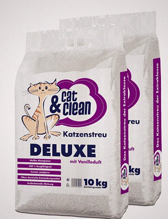 Katzenstreu klumpend 20kg Duft Katzen Klumpstreu staubfrei Babypuderduft Auswahl
