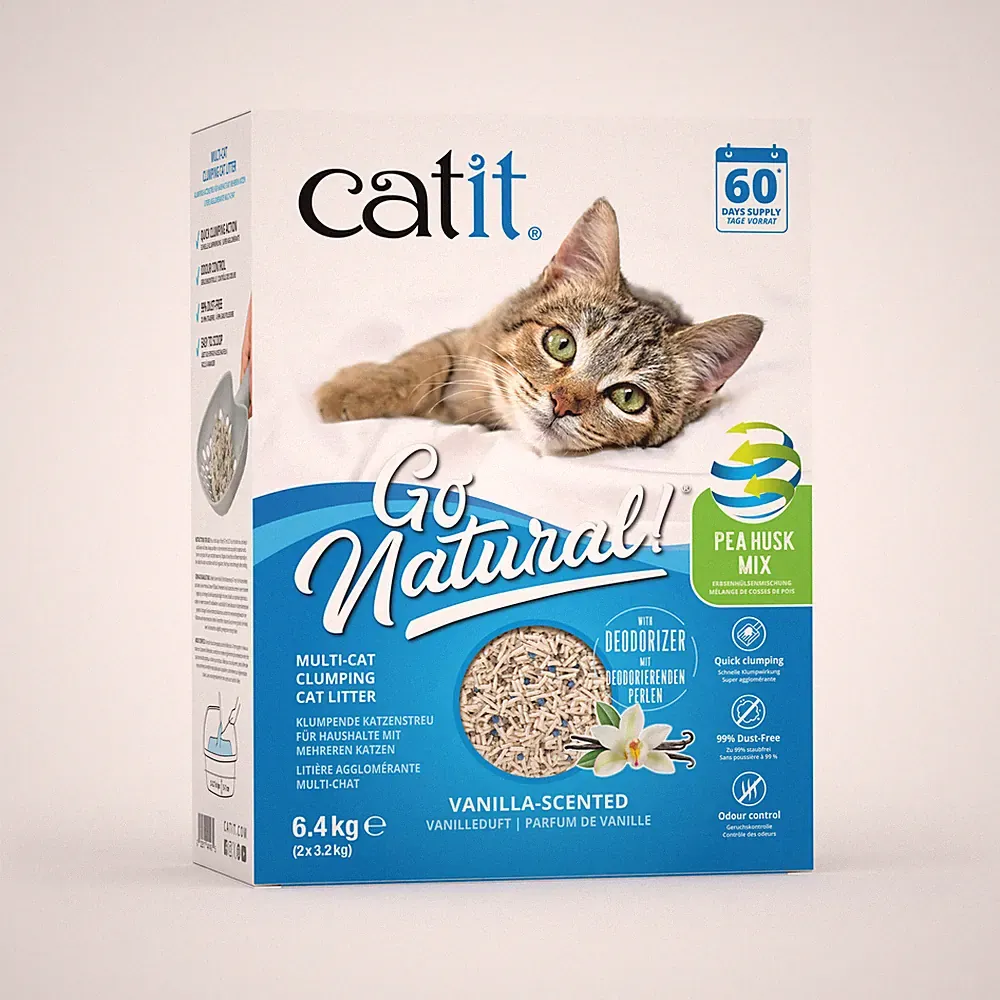 Katzenstreu, klumpend, Catit, Multi-Cat, staubfrei, geruchshemmend