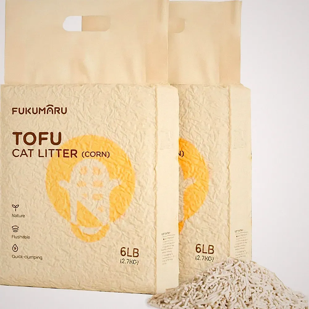 Katzenstreu Klumpstreu Mais Pellets Staubfrei Geruchskontrolle 5,4kg