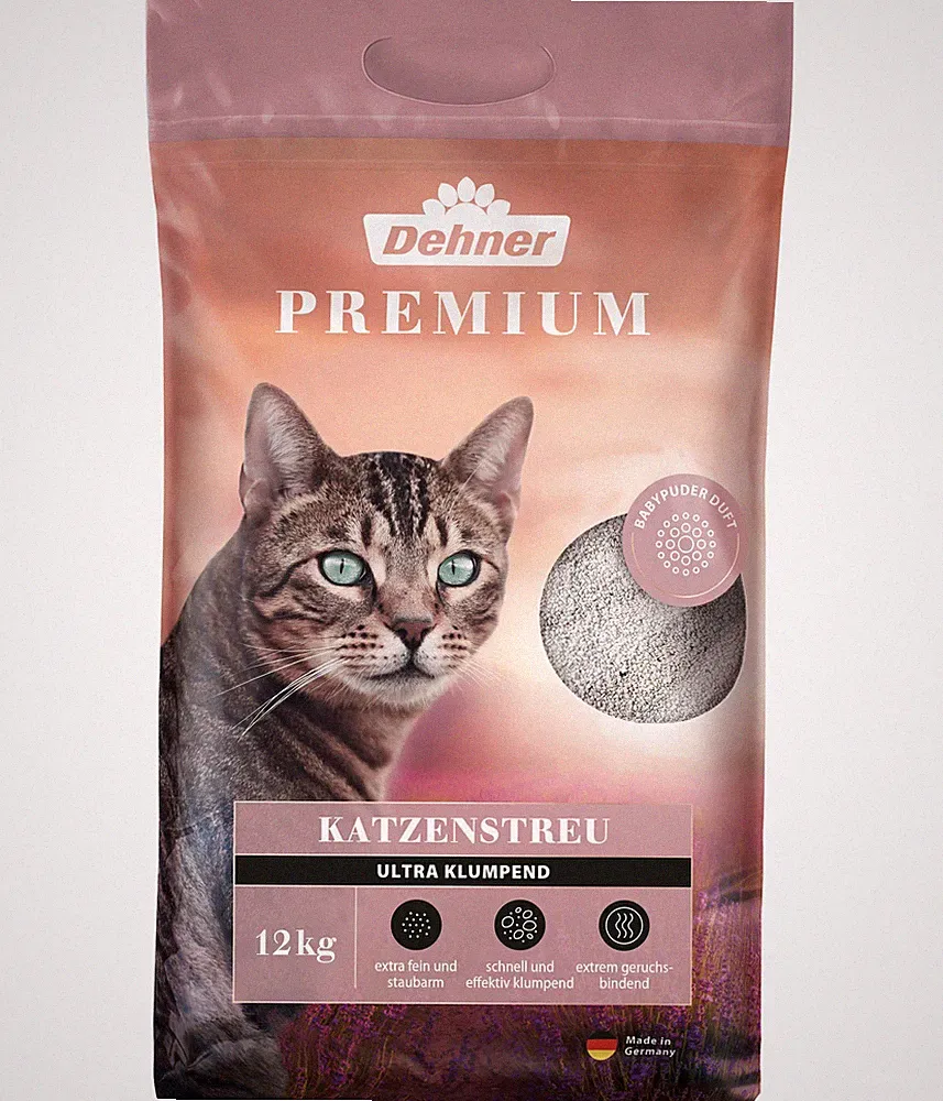 dehner katzenstreu babypuder