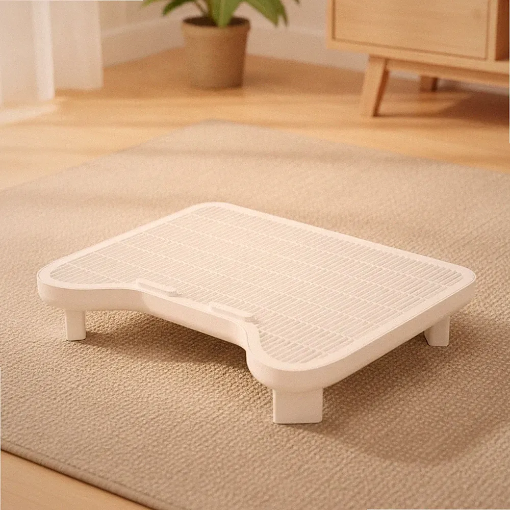 Katzenstreu-Kontrollbrett Wasserdicht Matte mit Netzschicht Stabil für Wohnung