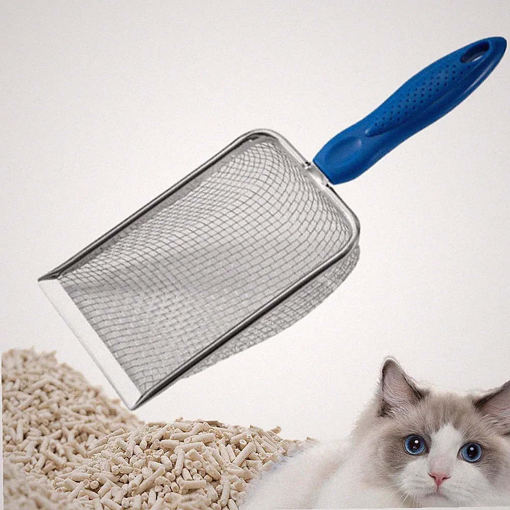 Katzenstreu-Siebschaufel, Siebschaufel für Katzensand, für Kätzchen, Welpen