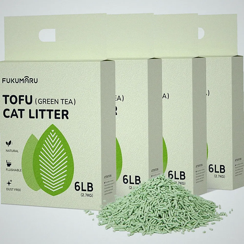 Katzenstreu Tofu Geruchsneutral Staubfrei Klumpend
