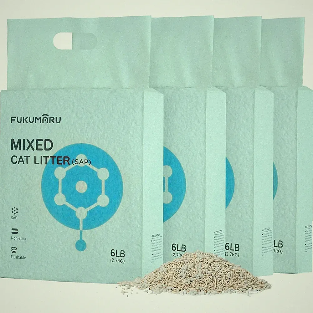 Katzenstreu Tofu Klumpend staubfrei Geruchskontrolle 10,8kg