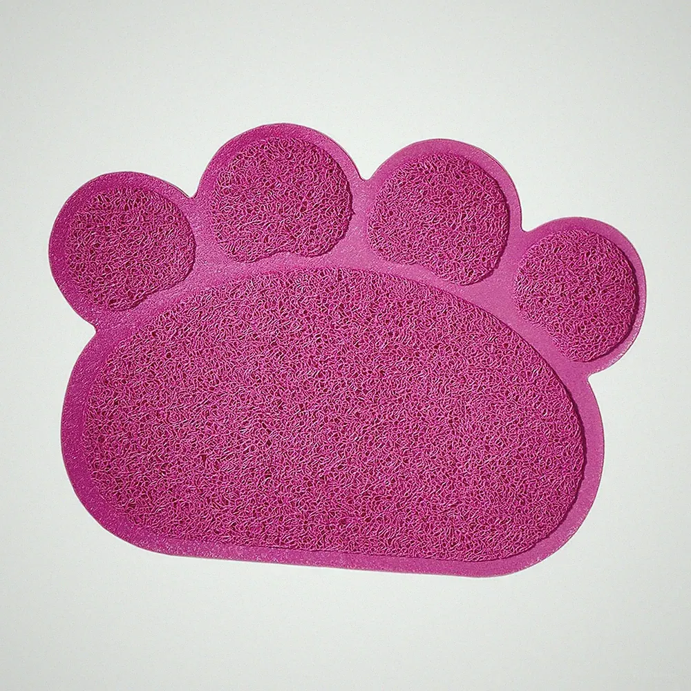Katzentoilette Matte Hund Katze Napf Matte für Kleintiere Welpen leichter zu reinigen