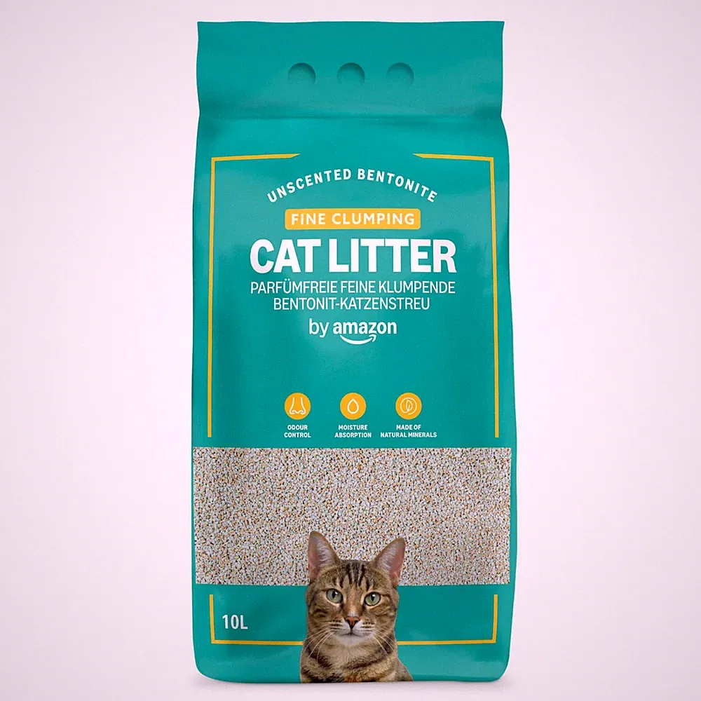 Klumpendes feines unparfümiertes Katzenstreu 10L (1er Pack)