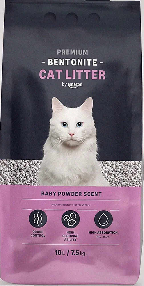 Lifelong Katzenstreu Klumpstreu Hormit Bentonite Staubfrei Baby Puder Duft 10 L
