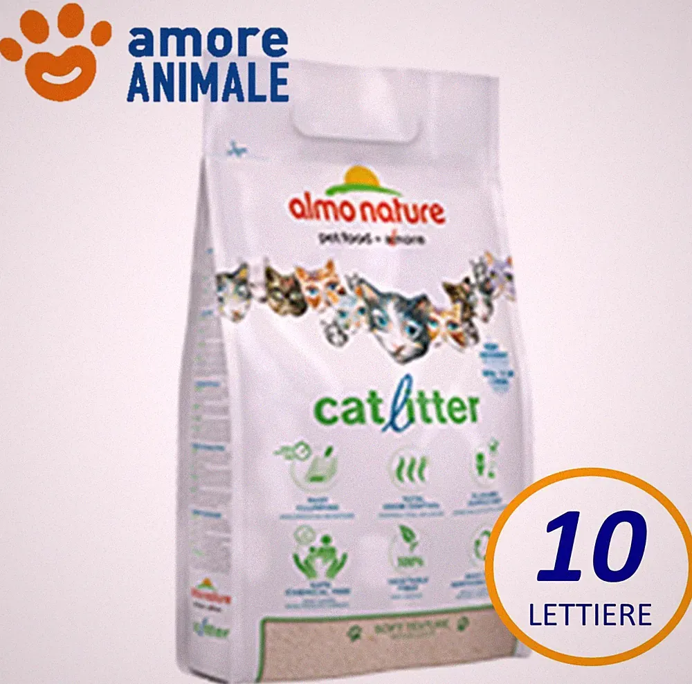 Multipack Almo Nature - Katzenstreu 2,27 Kg - Entsorgbar Im WC