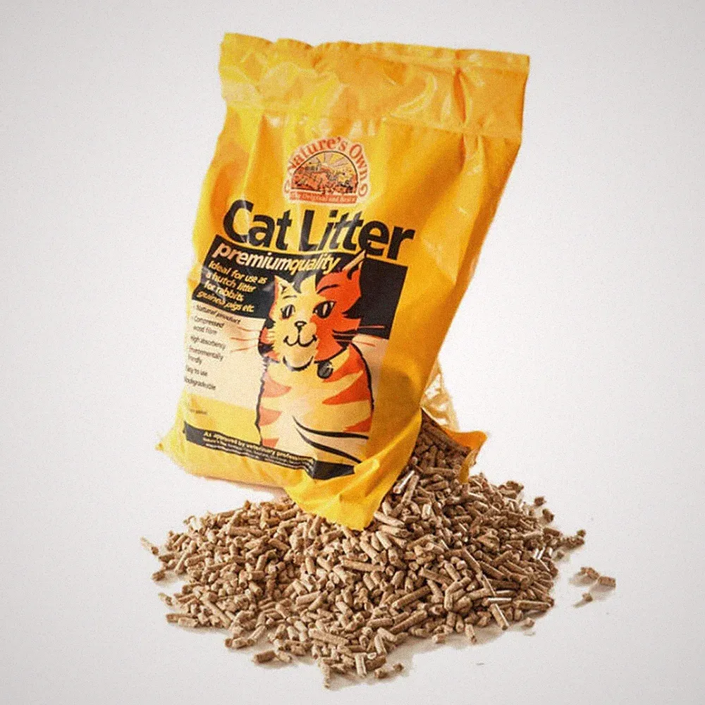 Nature's Own Premium Holzpellet staubfreies Katzenstreu