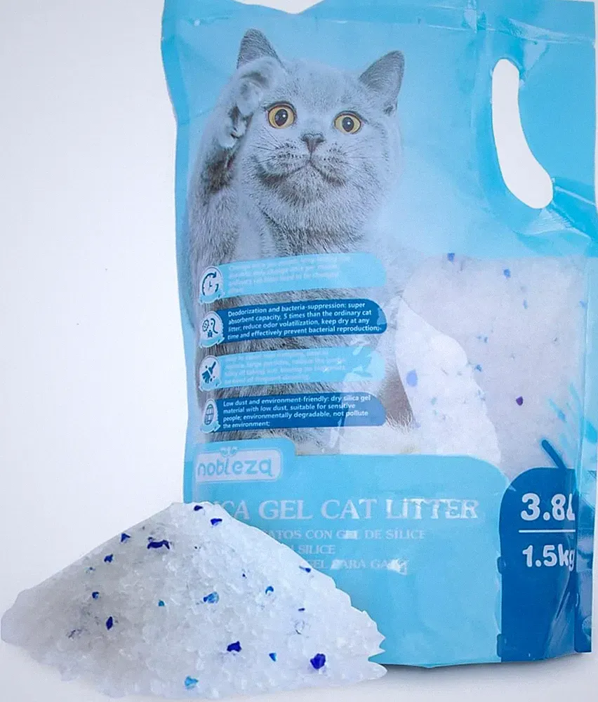 Nobleza - Silica Katzenstreu Diamond Gel Kätzchenstreu 3,8L saugfähig