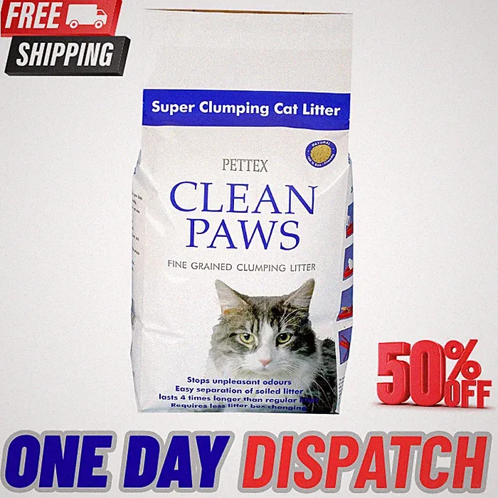 Pettex Clean Paws Microgranule Super Clumping Ultra Katzenstreu 5 kg