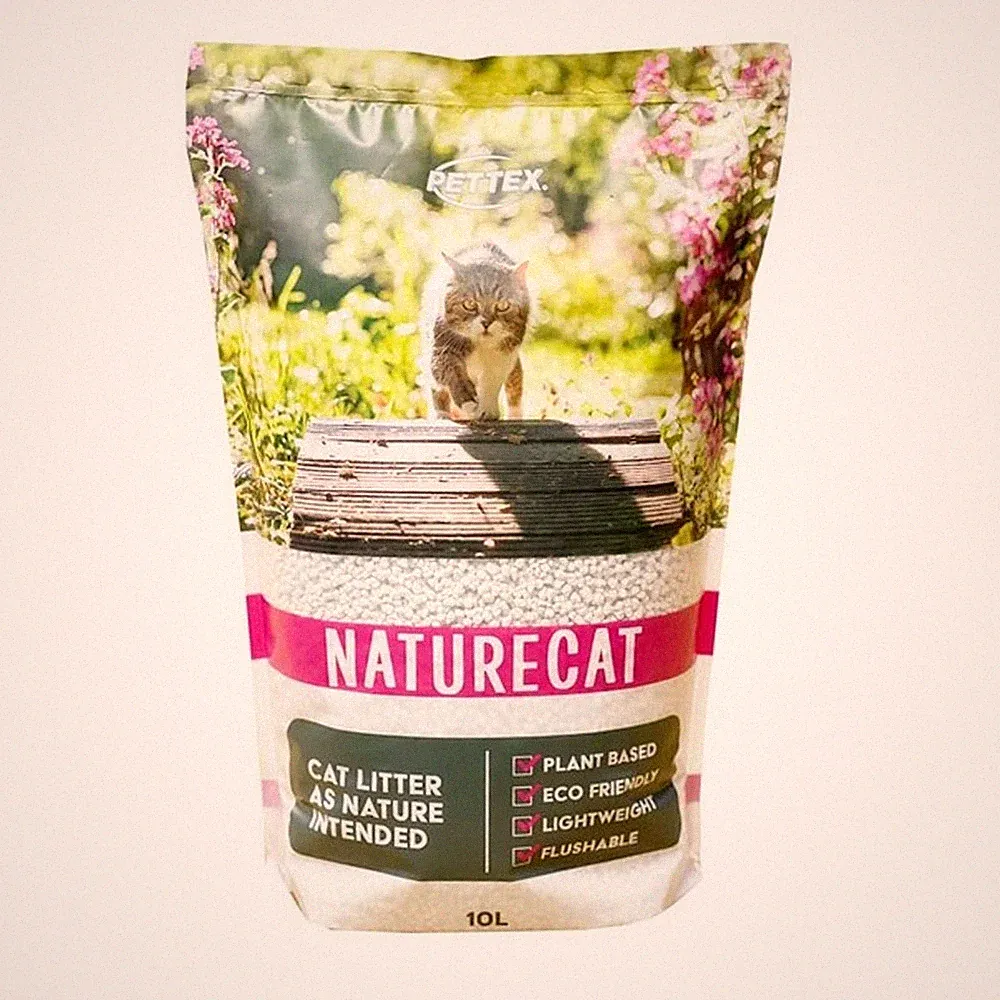 Pettex Naturecat Tofu pflanzlich geruchsbeseitigend zusatzstofffrei Katzenstreu 10L