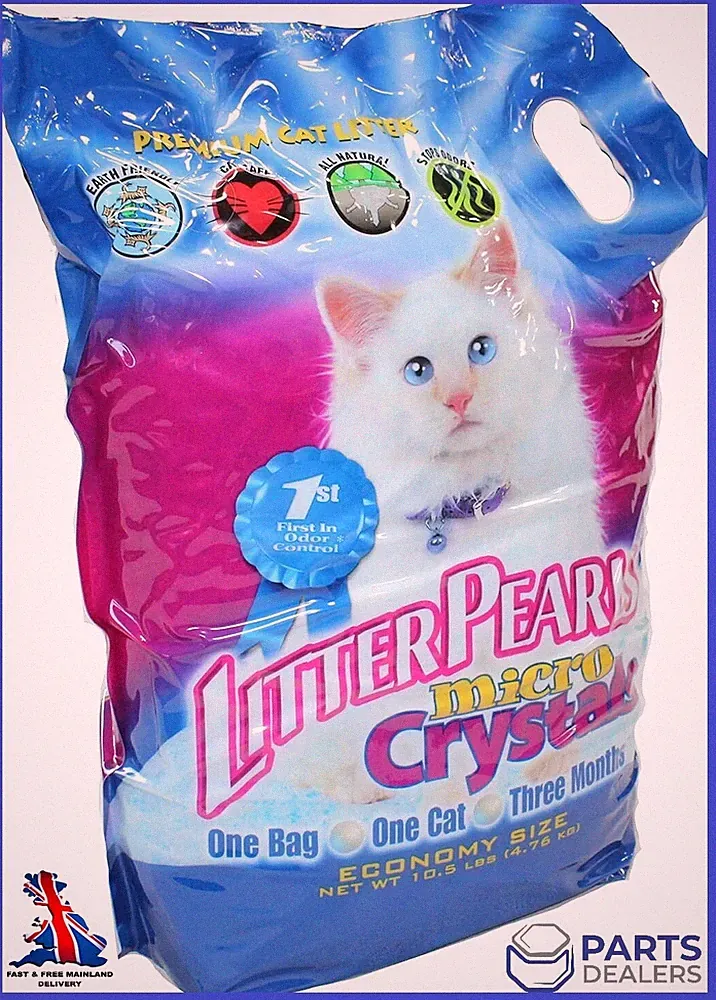 SILICA GEL MICRO CRYSTALS KATZENSTREU KLUMPFREI 3,18 KG 7,5 L STREU PERLEN