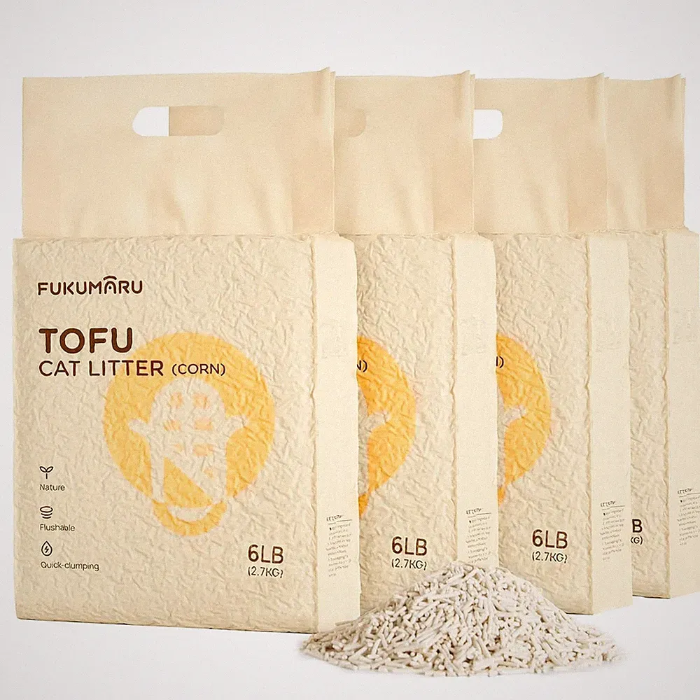 Tofu Katzenstreu 10,8 kg klumpend Geruchskontrolle staubfrei Katzentoilette Tier