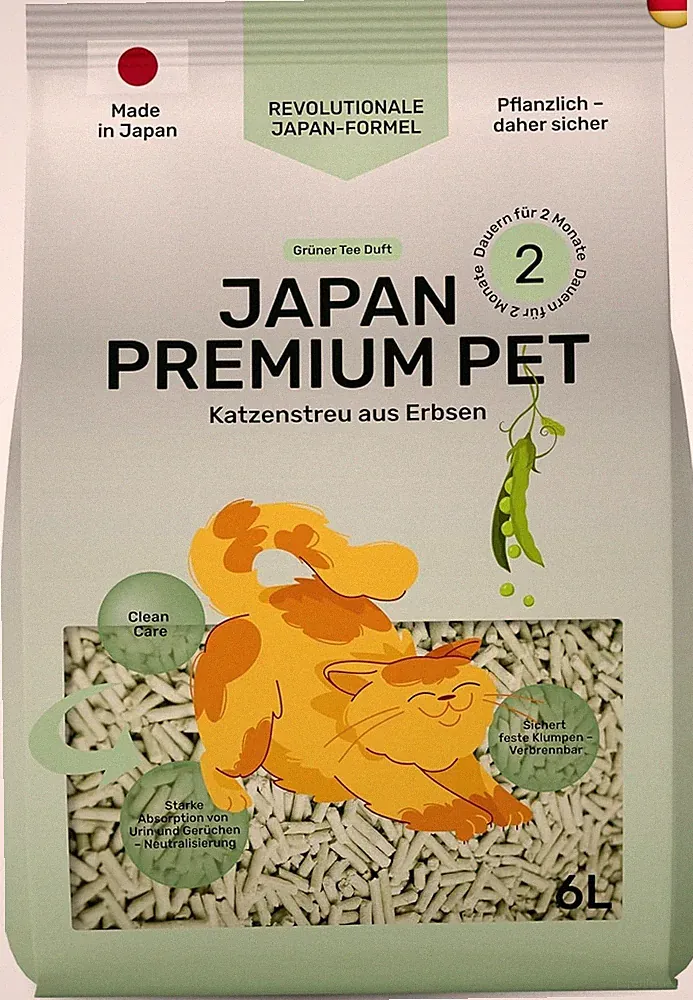 Erbsen Katzenstreu