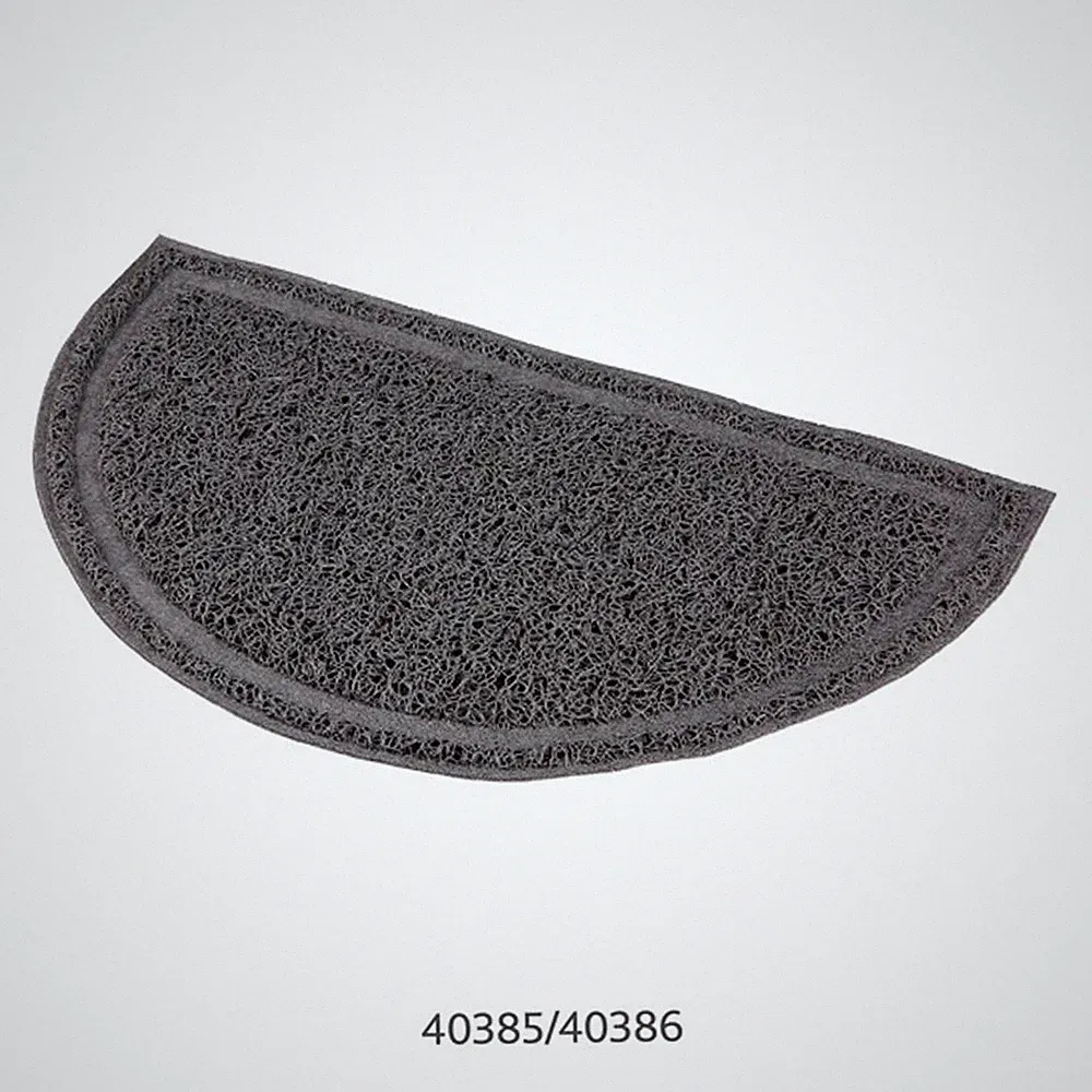 Trixie Katzentoilette Matte PVC Anthrazit Halbrund / 41x25cm TX40385