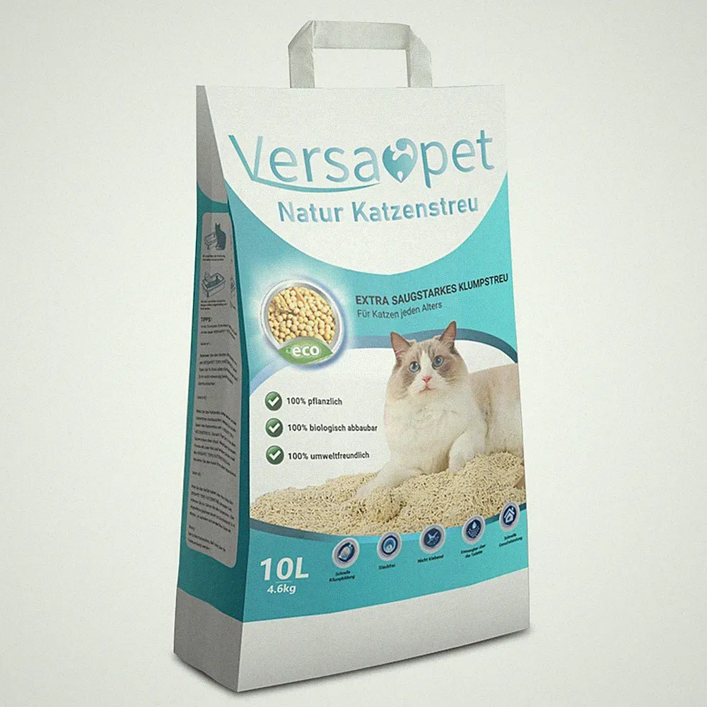 Versapet TOFU Katzenstreu Naturstreu klumpend Klumpstreu 4,6 kg