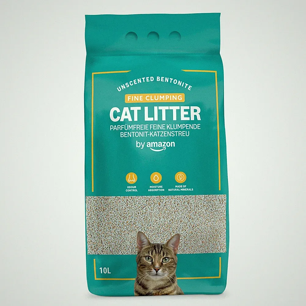 von Amazon Clumping Fine unparfümiertes Katzenstreu 10L (1er Pack)